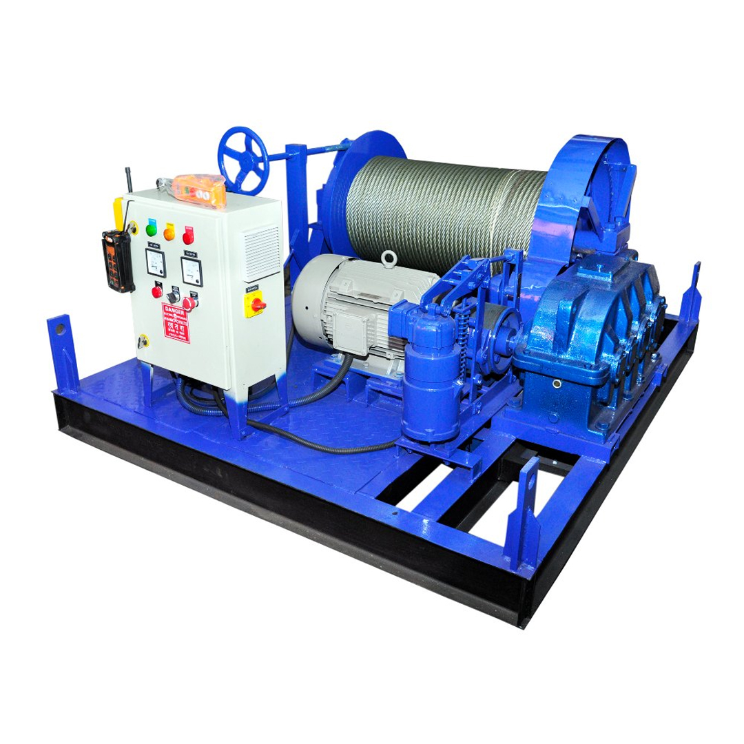 industrial winch machine
