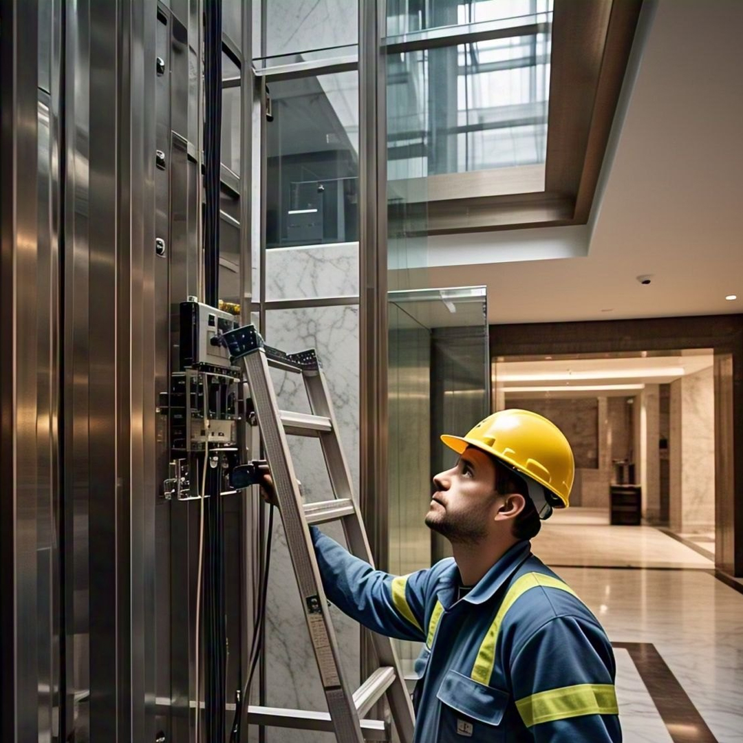 passenger elevator installation